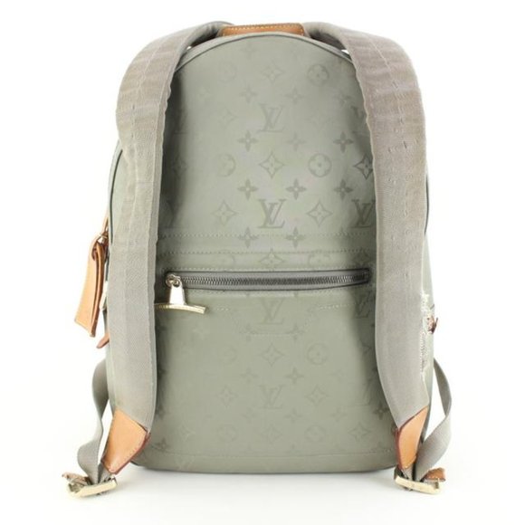 Louis Vuitton Zipped Tote Monogram Grey in Titanium Canvas with